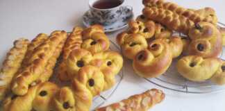 Μαλακά Κουλούρια με σαφράν