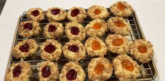 Καρυδάτα (Μονασταριακά Μπισκότα)