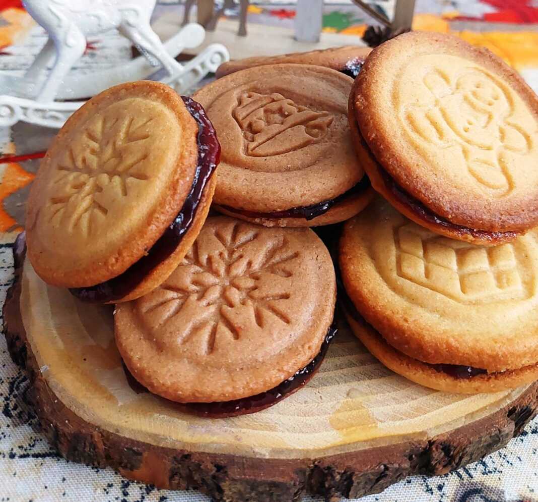 Mπισκότα με άρωμα από μπισκότα με μέλι και κανέλα.