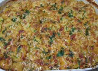 πατάτες με κιμά στο φούρνο