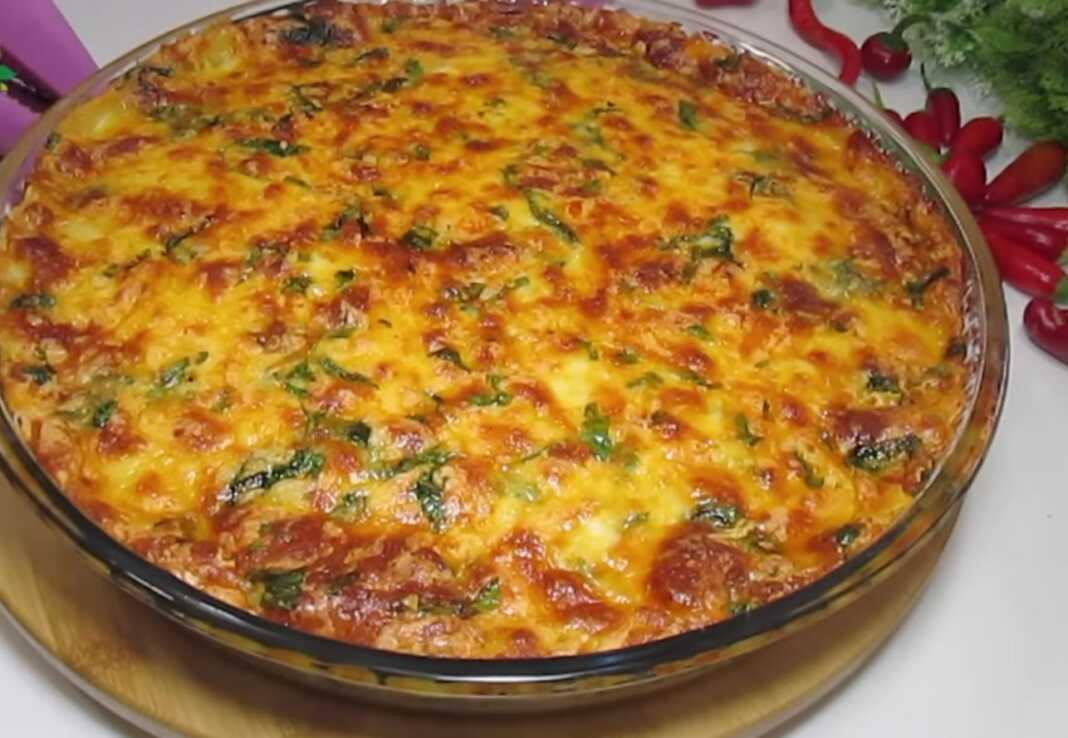 Πατατόπιτα με λαχανικά και τυριά