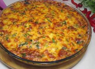 Πατατόπιτα με λαχανικά και τυριά