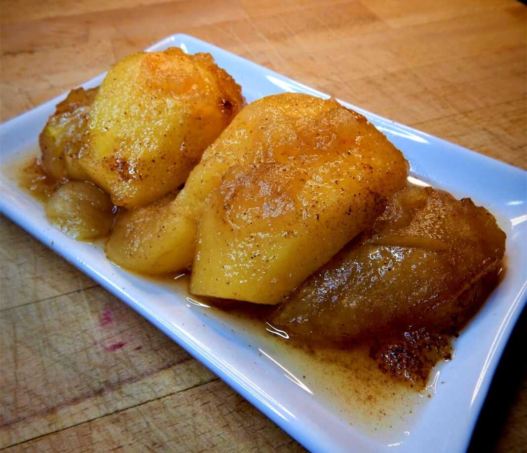 Ψητά μήλα και κυδώνια