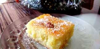 Ραβανί με γιαούρτι