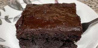 σοκολατόπιτα ραβανί