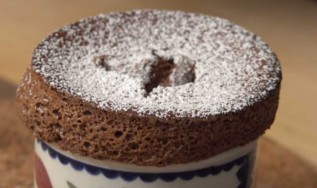 Σουφλέ Σοκολάτας με Grand Marnier