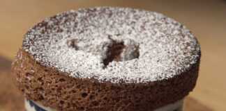 Σουφλέ Σοκολάτας με Grand Marnier