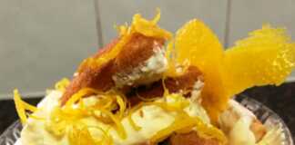 Tiramisu με Limoncello