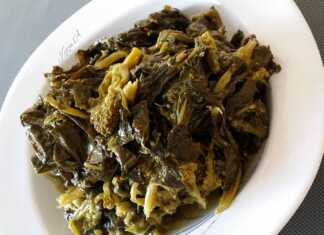 Σαλάτα με διάφορα βραστά χόρτα