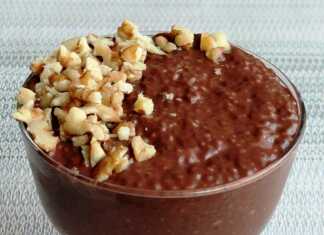 Πουτίγκα σοκολάτας με chia!