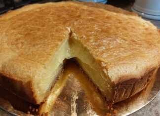 Κέικ με κρέμα λεμόνι