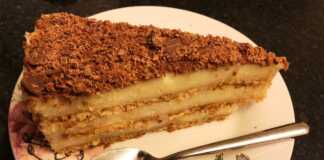 Κέικ Μπισκότων με κρέμα