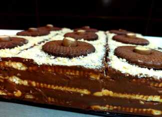 Σοκολατένιο κέικ μπισκότου