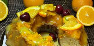 Νόστιμο Κέικ Πορτοκαλιού Κέικ πορτοκαλιού