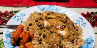 Κοτόπουλο με λεμονάτη σάλτσα και κάπαρη