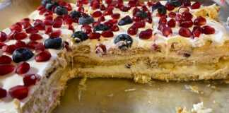 Μπισκοτογλυκό με ρόδι