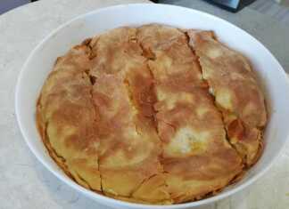 Τυρόπιτα με βραστά Φύλλα