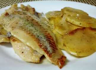 Φιλέτο Ψαριού με πατάτες στο φούρνο