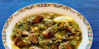 Αρνί φρικασέ με αβγολέμονο