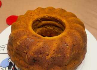 Φρούτο κέικ με κουβερτούρα