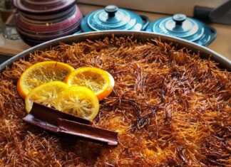 Γαλακτομπούρεκο με κανταΐφι