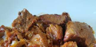 Χοιρινό με πράσα στον φούρνο