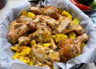 Κοτόπουλο με πατάτες