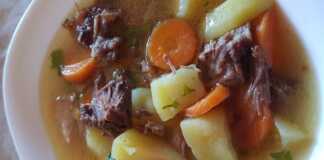 Σούπα Βραστό Μοσχαράκια