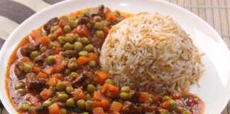 Μοσχάρι κατσαρόλας με λαχανικά