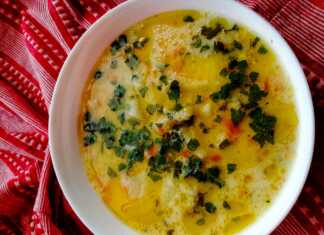 Πατατόσουπα αυγοκομένη