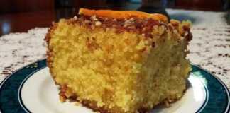 Πορτοκαλόπιτα σιροπιαστή