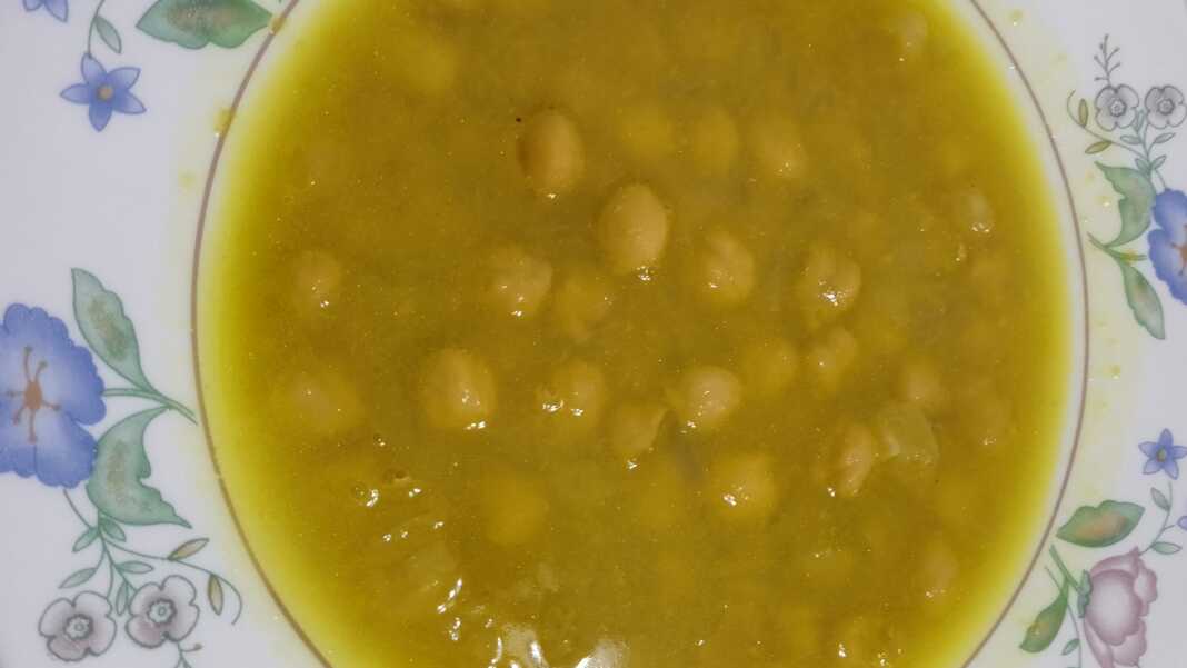 ρεβύθια λεμονομουσταρδάτα