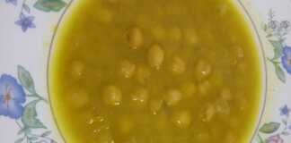 ρεβύθια λεμονομουσταρδάτα