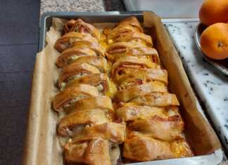 Ρολάκια Σαλαμιού με τυρί