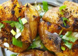 Πατάτες φούρνου τσακιστές