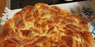 Τυρόψωμο με χειροποίητο φύλλο