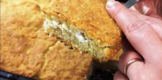 Τυρόπιτα με μπισκοτένια ζύμη