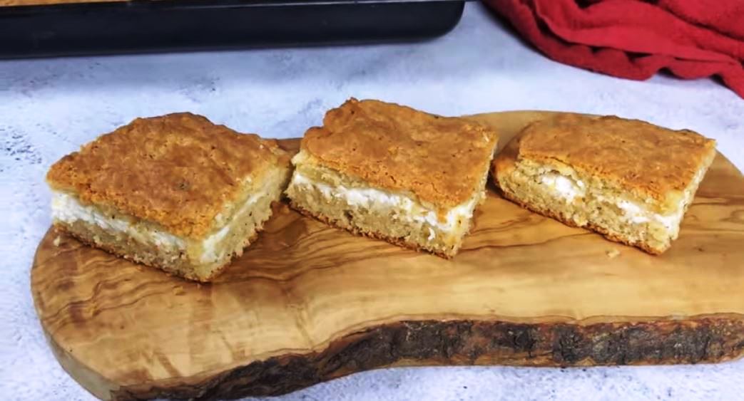 Τυρόπιτα με μπισκοτένια ζύμη