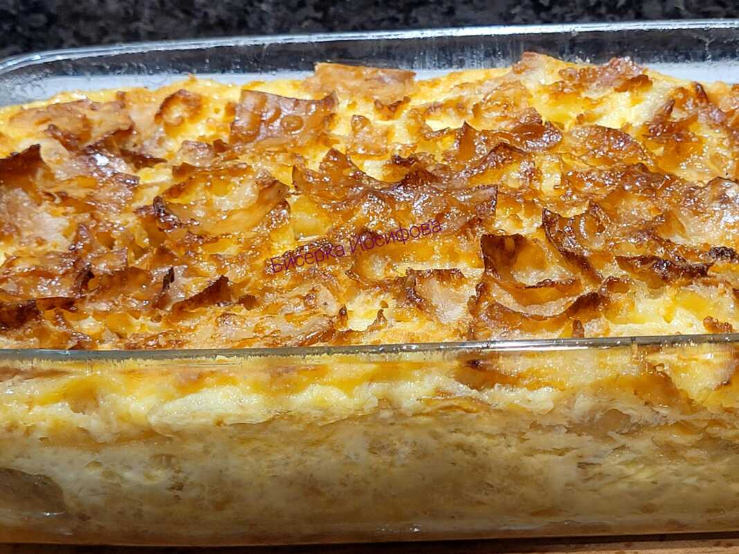 Γαλατόπιτα με χυλοπίτες