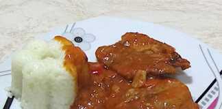 Χοιρινή μπριζόλα με λαχανικά