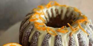 Κέικ Πορτοκαλιού με γλάσο