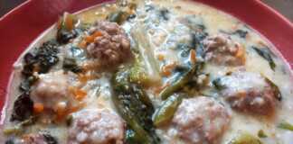 Γιουβαρλάκια Φρικασέ Λέσβου