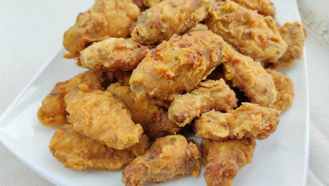 Φτερούγες Κοτόπουλο παναρισμένες