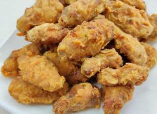 Φτερούγες Κοτόπουλο παναρισμένες