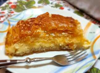 Γαλακτομπούρεκο χωρίς σιμιγδάλι