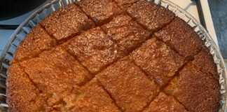 Γιαουρτόπιτα με σιρόπι