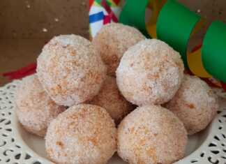 Γλυκές κροκέτες ρυζιού με σοκολάτα