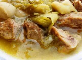 Πρασοσέλινο με Χοιρινό