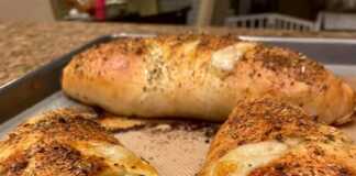 Kαλτσόνε με σπανάκι και τυριά