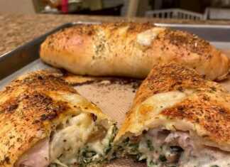 Kαλτσόνε με σπανάκι και τυριά